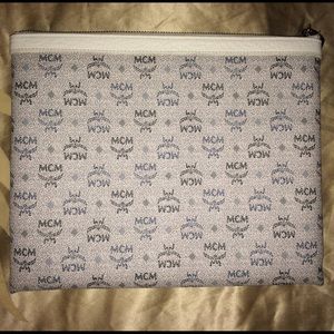 MCM White Pouch